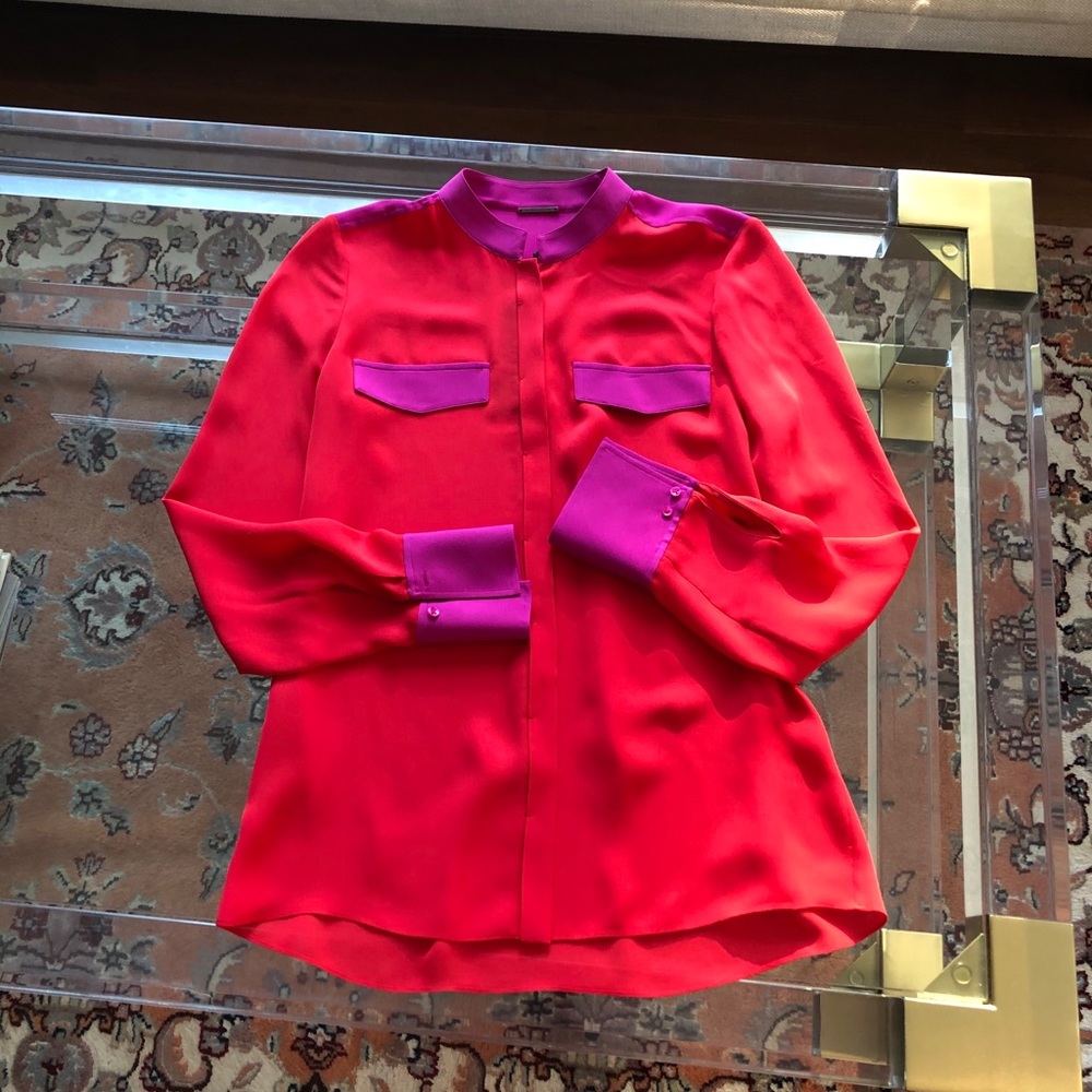 Elie Tahari Silk Shirt
